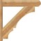 Ekena Millwork Balboa Craftsman Rough Sawn Outlooker, Western Red Cedar, 8"W x 40"D x 40"H OUT08X40X40BOA04RWR - alternate 4